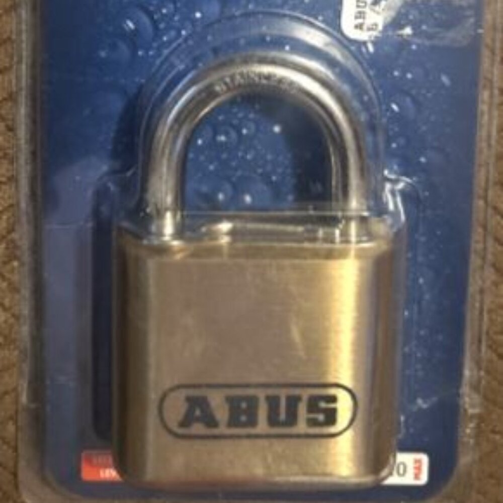 ABUS Nautic Code 180|B/50 Lock w/Combination and Key - New